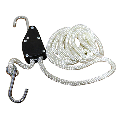 RACE - 10 Ft. Rope Ratchet, No-Knot, 1/4 - 3/8 - CLEARANCE SPECIAL!
