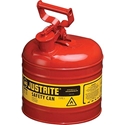 ##HTMLENCODE[Justrite, #7120100 Type I Red Gas Can - 2 Gal. ]##