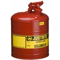 ##HTMLENCODE[Justrite, #7150100 Type I Red Gas Can - 5 Gal.  ]##