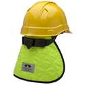 Pyramex CNS130 Cooling Hard Hat Pad & Neck Shade - Lime