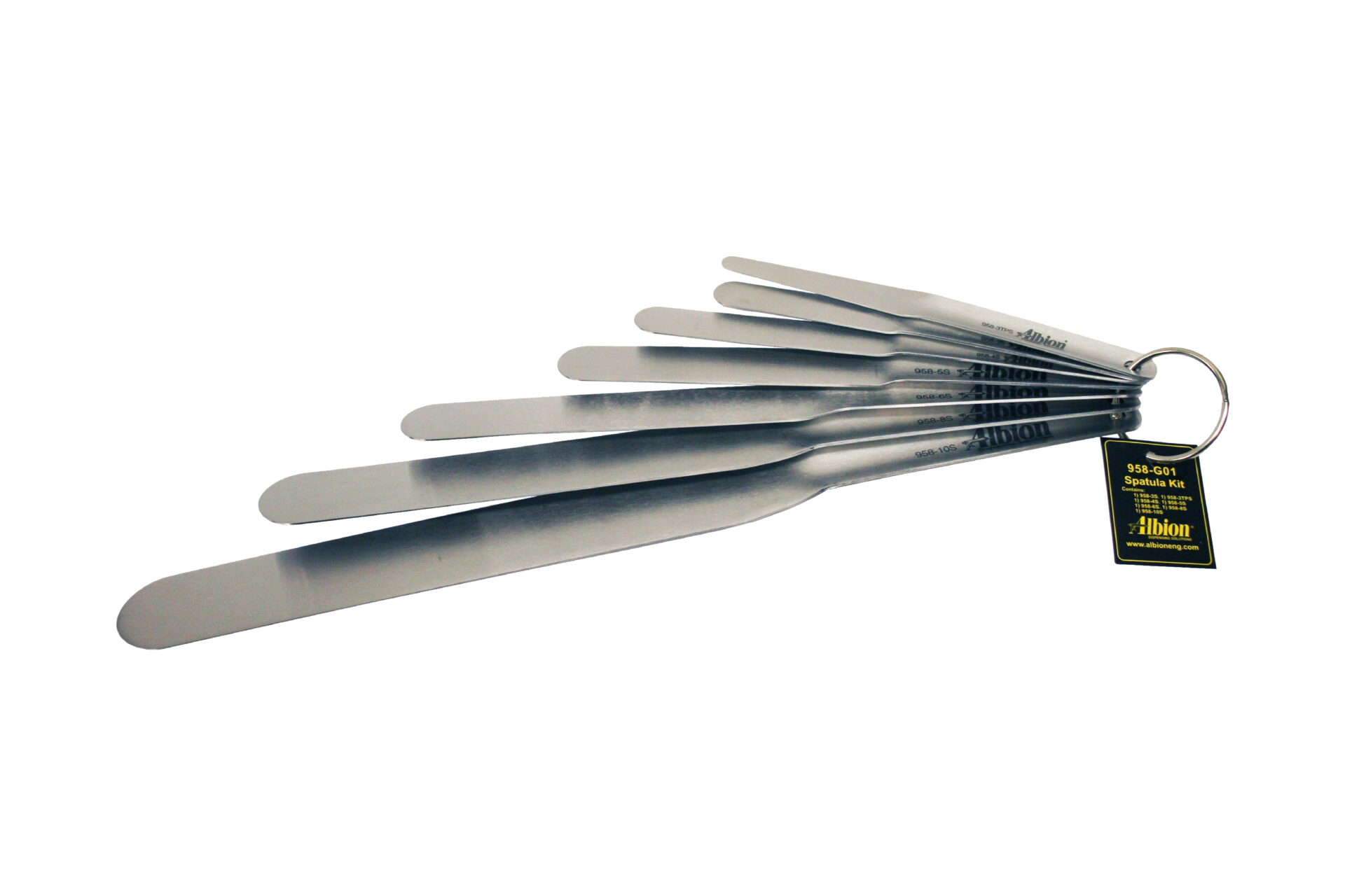 NEW! Offset Classic Caulk Tooling Spatula: 5/8 Wide x 3 Long Blade