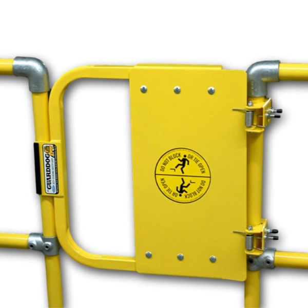 Industrial Self-Closing Safety Gates for Fall Protection