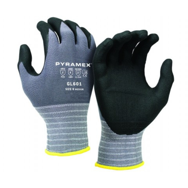 Pyramex GL402C5 Polyurethane Gloves Large