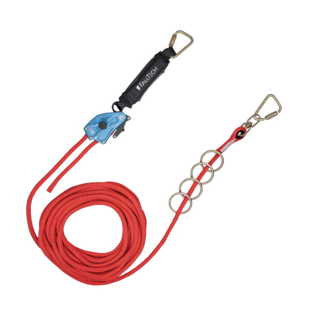 FALLTECH - Rope / Lifeline - 5/8 Premium Polyester Rope - Snap Hook/