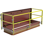 Bilco RL2-LTB - Bil Guard 2.0 Hatch Railing system - 30x96 roof railing, RL2-LTB, 30x96, roof hatch railing, hatch rail, railing, rail, hatch, RL2, LTB