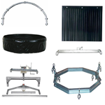 Chutes International - DuraChute System Accessories chutes international, chutes, international, durachute, chute system, trash chute, accessories, 441-0323, 441-0336, 441-0330, 441-0510, 441-0322, 441-0369, 441-0303, crane picking bar, picking bar, 80, in-house, inhouse, winch, inhouse winch, dust gaiter, gaiter, duraconverter, converter, dura-converter, hopper, retainer bar, hopper retainer bar, safety flap, with safety flap, protective liner