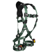 FallTech FT-1910 1D Standard Non-Belted Full Body Harness, Quick-Connect Leg Adjustment - 