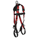 FallTech - 7010C - Tradesman® Pro 3D - Standard Non-Belted Full Body Harness - Tongue Buckle Leg Adjustments - 