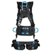 FallTech - 8127BFD - FT-One™ - 4D Construction Climbing Full Body Harness - Tongue Buckle Leg Adjustments - 