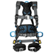 FallTech - 8127B - FT-ONE™ 3D Construction Belted Full Body Harness - Tongue Buckle Leg Adjustments - 