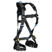 FallTech - 8128B - FT-ONE™ 1D Standard Non-Belted Full Body Harness - Tongue Buckle Leg Adjustments - 