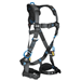 FallTech - 8128B3D - FT-ONE™ 3D Standard Non-Belted Full Body Harness - Tongue Buckle Leg Adjustments - 