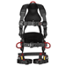 FallTech - 8144 - FT-Iron - 3D Construction Belted Full Body Harness - Tongue Buckle Leg Adjustment - 