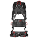 FallTech - 8144 - FT-Iron - 3D Construction Belted Full Body Harness - Tongue Buckle Leg Adjustment - 