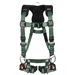 FallTech FT-1910™ 3D Standard Non-Belted Full Body Harness, Quick-Connect Leg Adjustment - 