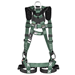 FallTech FT-1910™ 3D Standard Non-Belted Full Body Harness, Tongue Buckle Leg Adjustment - 