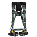 FallTech FT-1910™ 4D Climbing Non-Belted Full Body Harness, Tongue Buckle Leg Adjustment - 