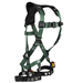 Falltech FT-1910 1D Standard Non-Belted Full Body Harness, Tongue Buckle Leg Adjustment - 