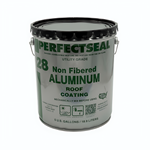 Karnak - 28 Perfectseal Non-Fibered Aluminum Roof Coating, 5 gallon Karnak, KAR-28-5, Perfectseal, Non-Fibered, Aluminum, Roof Coating, 5 gallon, cement, dope