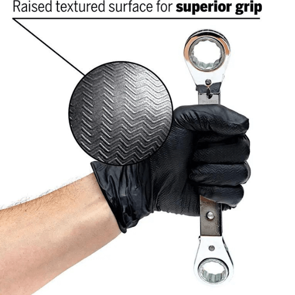 lion grip nitrile gloves