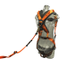 Malta Dynamics - MD-C5200 - 4-6' Adjustable Restraint Lanyard w/ 2 Steel Snap Hooks - MD-C5200