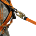 Malta Dynamics - MD-C5200 - 4-6' Adjustable Restraint Lanyard w/ 2 Steel Snap Hooks - MD-C5200