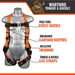 Malta Dynamics - Warthog Harness, Tongue Buckle Legs - 