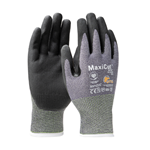 PIP 44-4745D MaxiCut Ultra - Premium Nitrile Coated MicroFoam Grip on Palm and Fingers, Touchscreen Compatible, Gray, (Dozen) pip, 44-4745D, maxicut, ultra, maxicut ultra, premium, nitrile coated, microfoam, grip, palm and fingers, touchscreen compatible, gray, 44-4745-M, 44-4745D-L, 44-4745-XL, 44-4745D-XXL