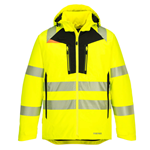 Portwest DX461-DX4 Hi-Vis Winter Jacket, Yellow/Black Portwest, PW-DX461-DX4-Y, Hi-Vis, Winter Jacket, Yellow, Black