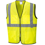 Portwest US380-Y - Tampa Hi-Vis Band and Brace Vest - Yellow Portwest, US380, Tampa, Hi-Vis, Band and Brace, Vest, Yellow, cooling