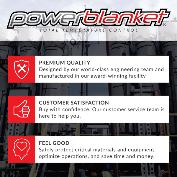 Powerblanket 30 Gallon Drum Heater - John M. Ellsworth Co. Inc.