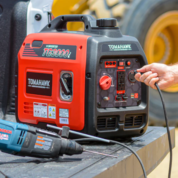 Tomahawk Power - TG3000i 3,000 Watt Inverter Generator, Super Quiet ...