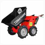 Tomahawk - 30" Debris/Concrete Power Buggy Electric Battery Mini Dumper 660-lb. Bucket Capacity tbuggy, power buggy, power wheelbarrow, construction buggy, 