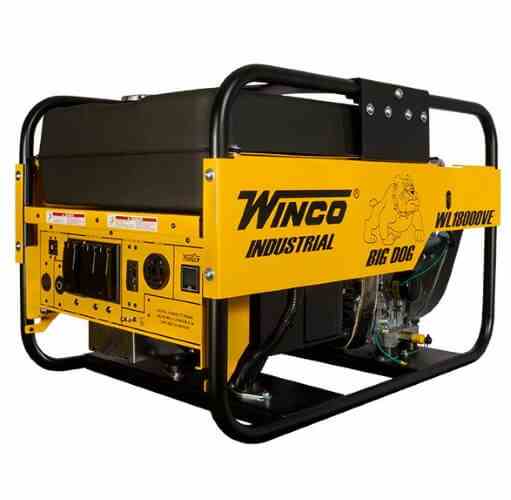 Winco Big Dog WL18000VE 18,000 Watt Portable Generator 168-WL18000VE ...