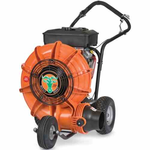 Self propelled store leaf blower