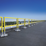 Bluewater Manufacturing - Safety Rail 2000FG - Fiberglass Guardrail System safety railing, rail, railing, bluewater, bluewater rail, bluewater railing, fiberglass rail, fiberglass railing, FRP, fiberglass reinforced plastic, 