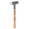 Picard 500 gm (1.1 lb) Polishing Hammer, round faces, 28mm domed, 28mm  flat, wood handle.