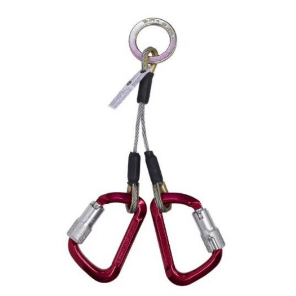 2-D Lanyard Aluminum Auto Lock Carabiners